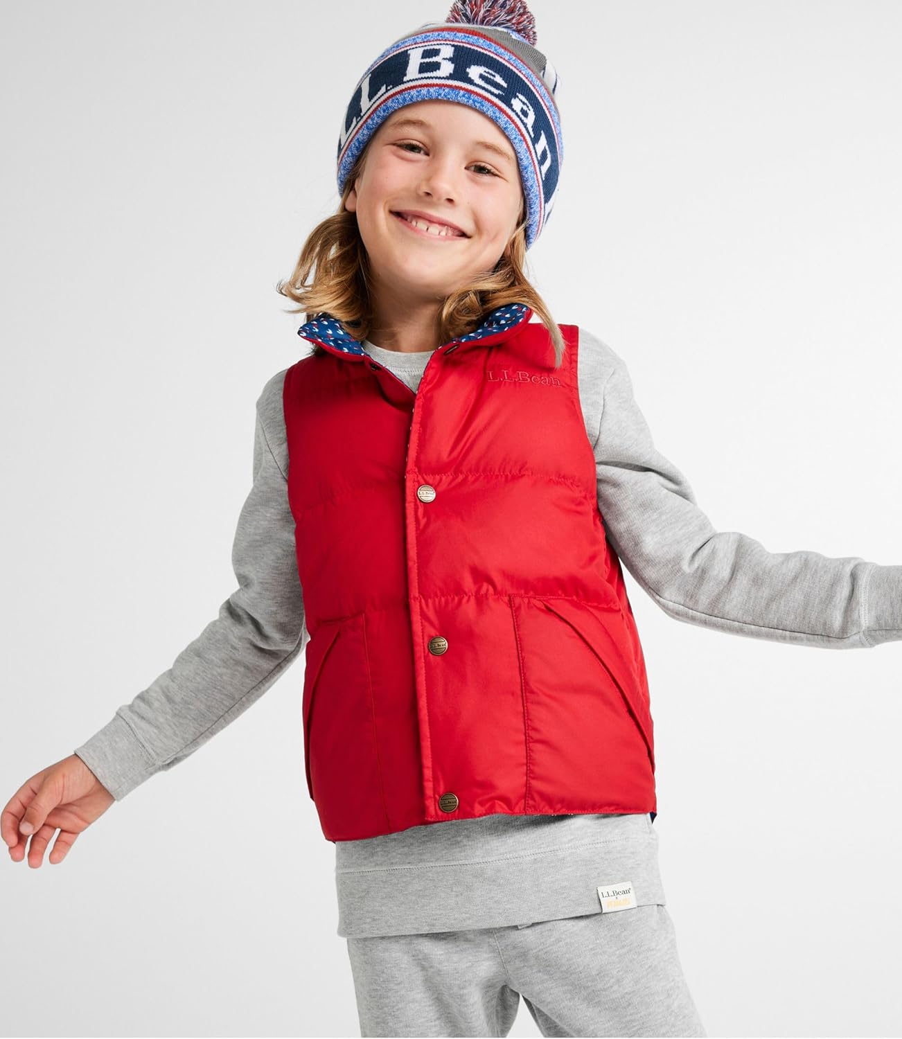 希少　80s90s LL bean キッズ　Ｌサイズ　ダウンベスト エルエルビーン L.L.Bean KIDS ダウンベスト - メルカリ